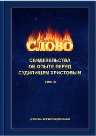 из книги «Свидетельства об опыте перед судилищем Христовым (TOM III )»