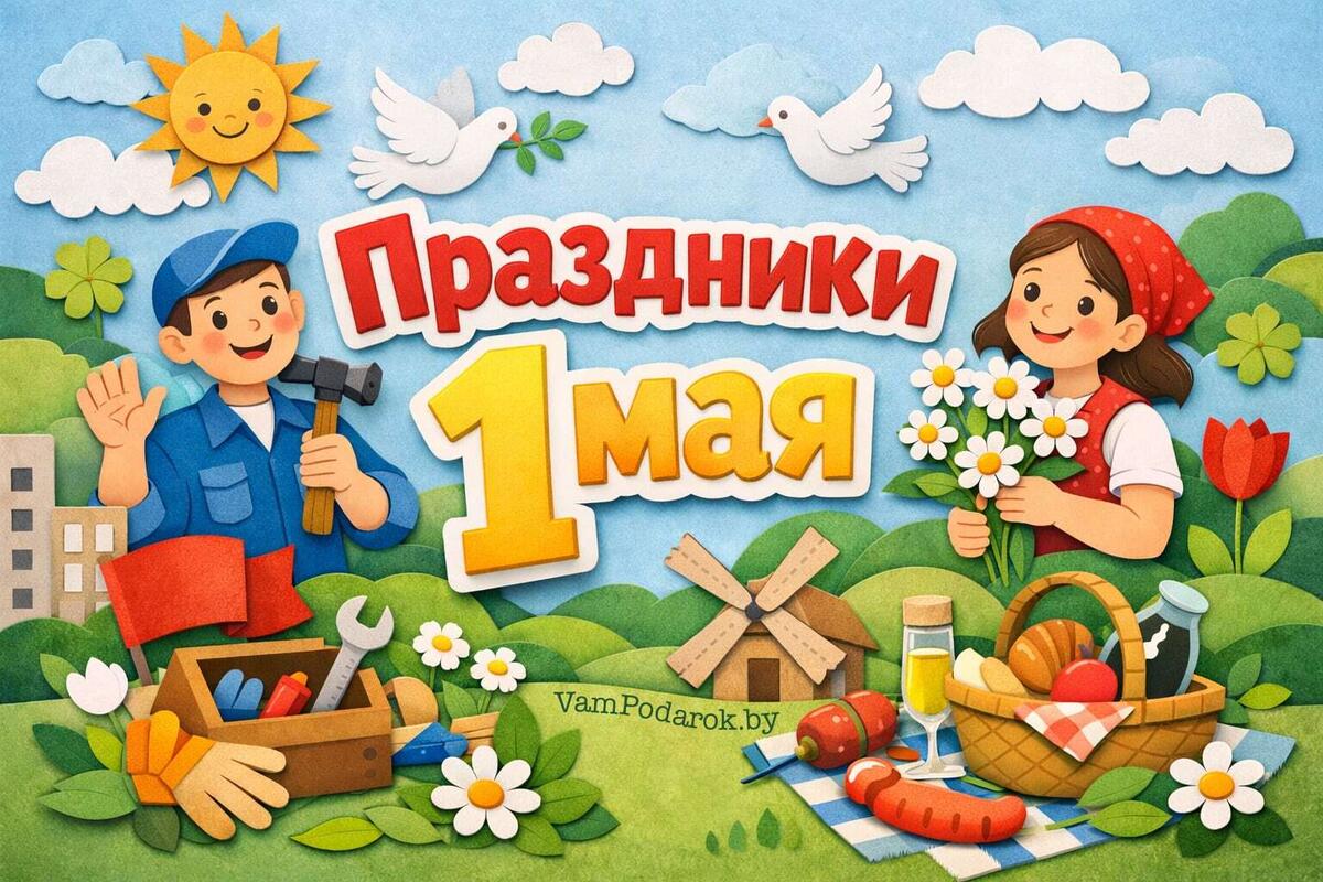 Праздники 1 мая – открытки и картинки