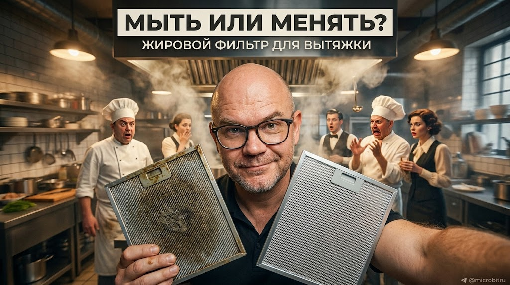    Рассматриваем, как правильно обращаться с жировым фильтром вытяжки. as7
