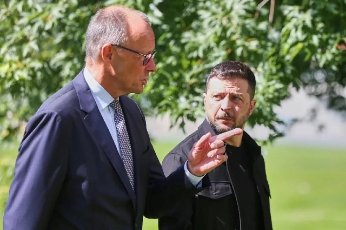    Зеленского призвали «проглотить» правду Мерца об Украине