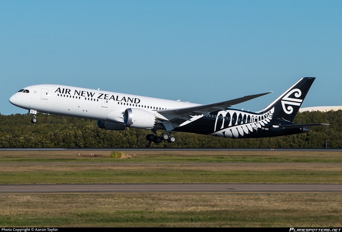 Boeing 787 Dreamliner авиакомпании Air New Zealand