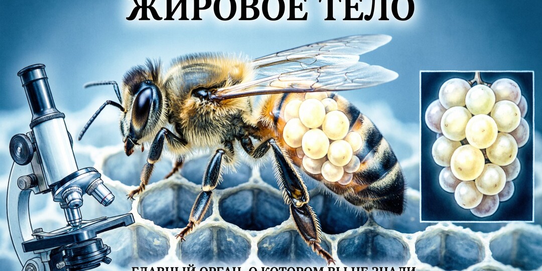 Что такое жировое тело и зачем оно пчеле? Объясняет профессор Кашковский