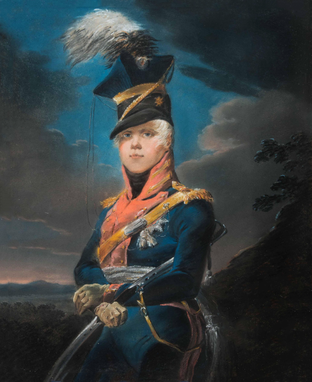 Портрет великого князя Константина Павловича. А. О. Орловский. Российская империя, г. Санкт-Петербург. 1803-1806 гг.