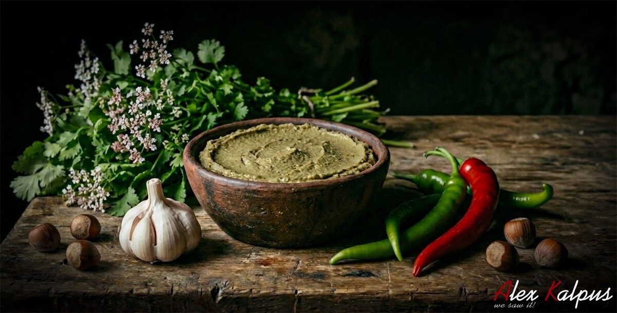 Гурийская приправа для салатов: аромат, который превращает обычные продукты в праздничное блюдо. Гурули сакмази