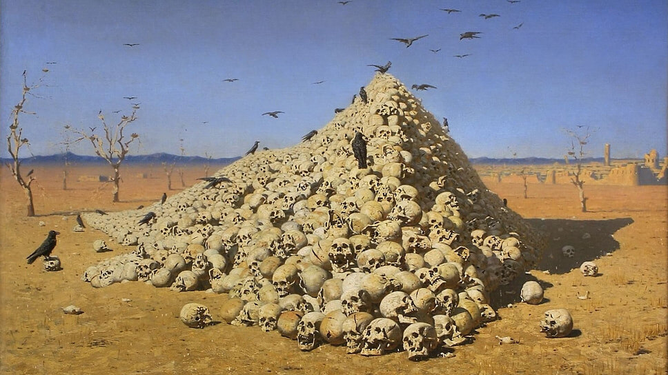 Василий Верещагин. «Апофеоз войны», 1871.📷Фото: Государственная Третьяковская галерея
