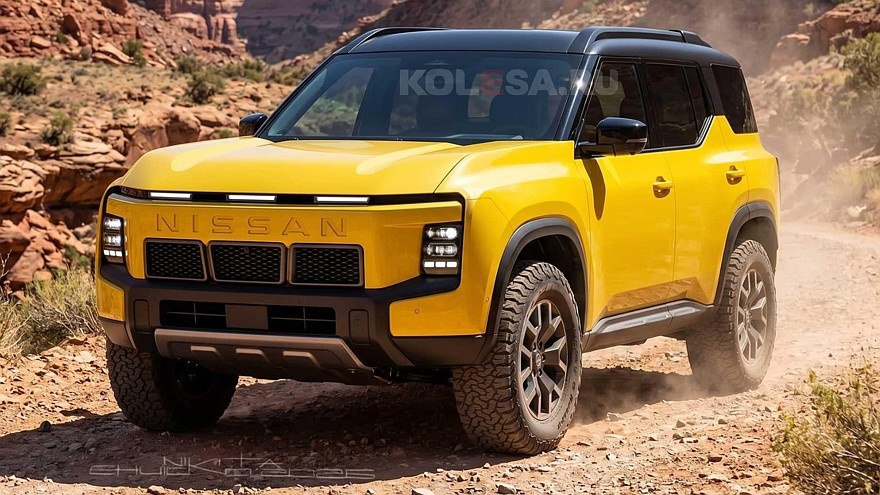    Рендер нового Nissan Xterra