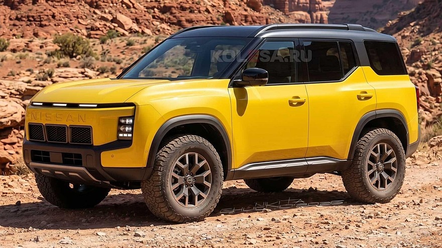    Рендер нового Nissan Xterra