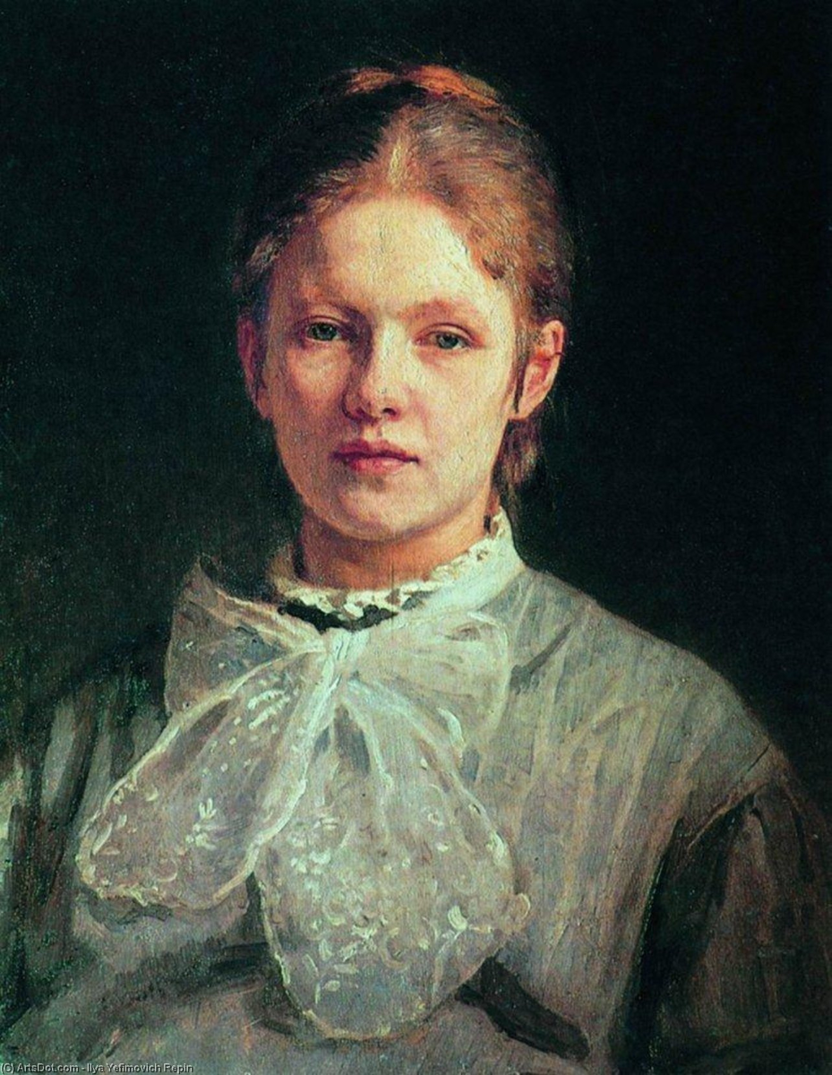 Портрет Софьи Алексеевны Репиной, урожденной Шевцовой. Репин.