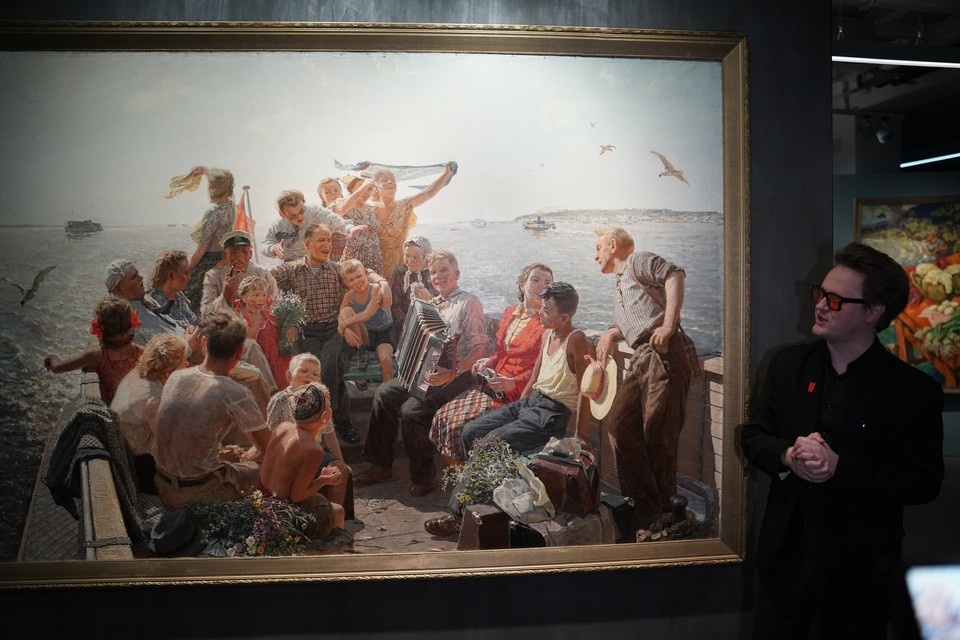    30 апреля в филиале Третьяковской галереи в Самаре открылась выставка «Состояние потока. Волга в русском искусстве».