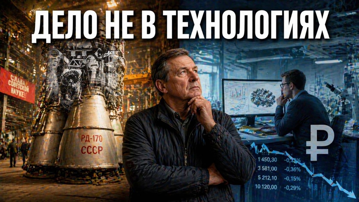 Технологии СССР, фото: ChatGPT Image