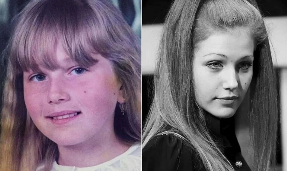 Карина Андоленко в детстве