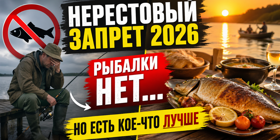 Нерестовый запрет 2026 в Астрахани: рыбалки нет — но есть кое-что лучше
