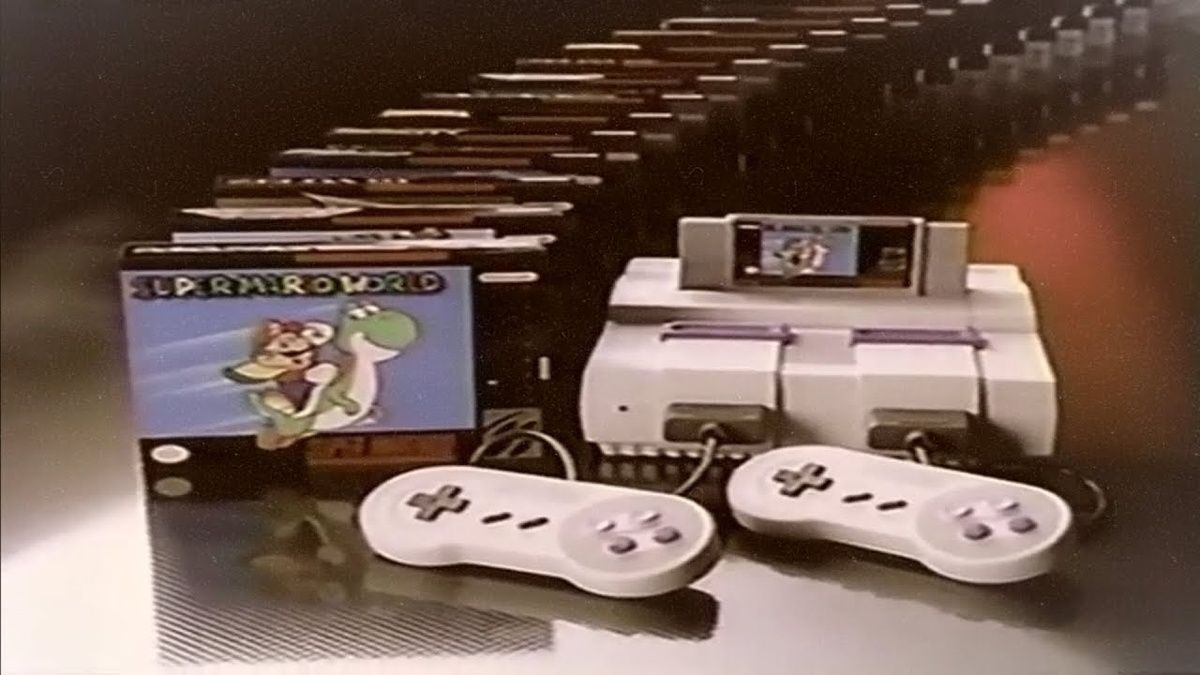Консоль Super Nintendo Entertainment System