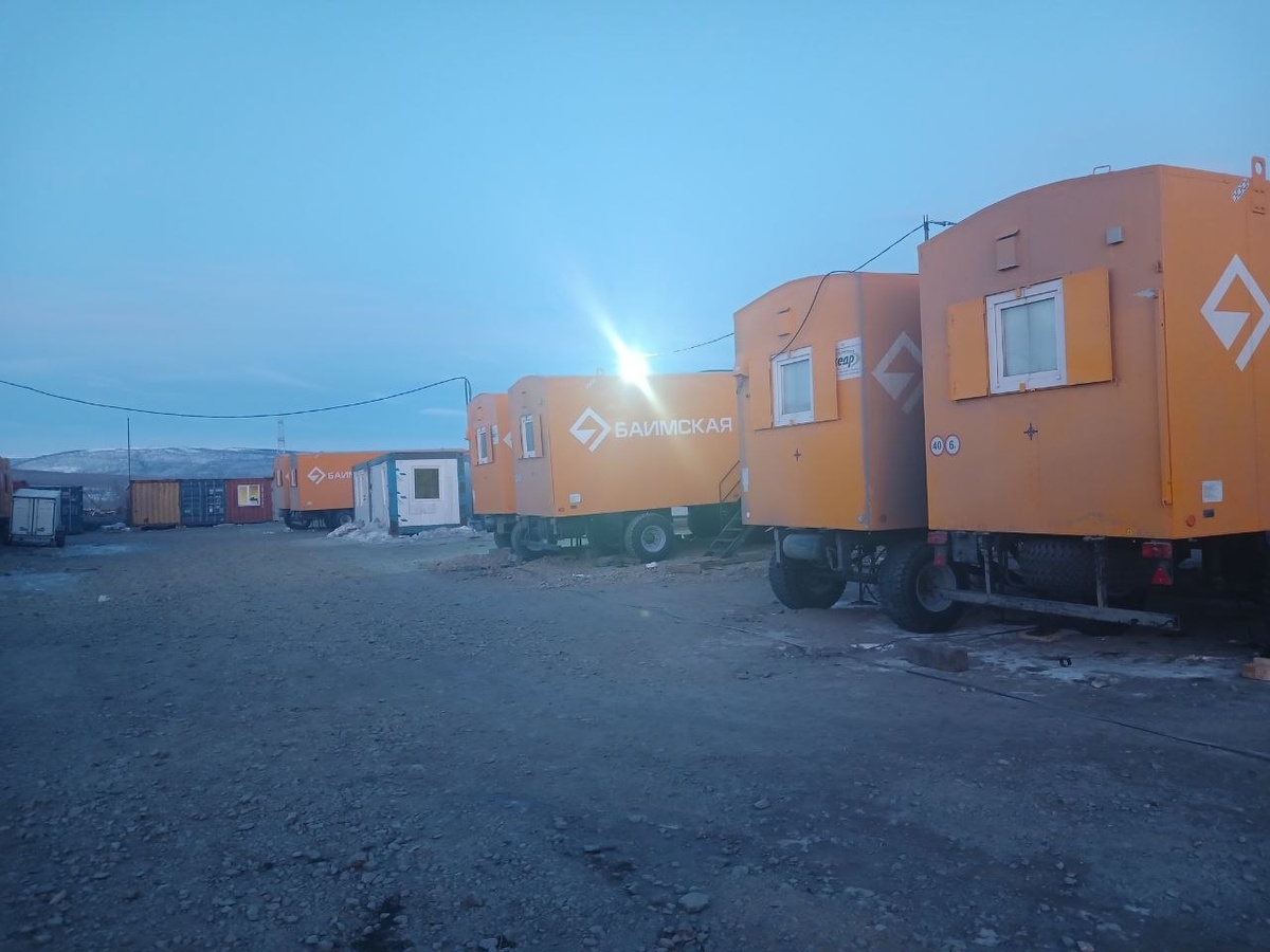 Вахтовый городок «Полярного экспресса»