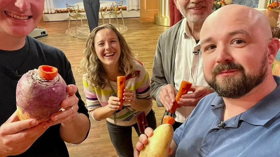 Лондонский овощной оркестр.📷Фото: Londonvegetableorchestra