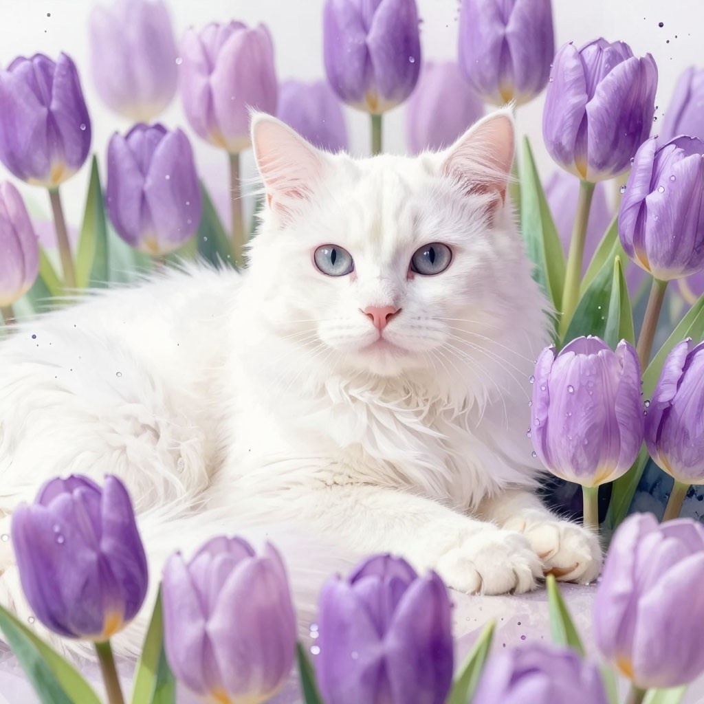 милый котик вам в ленту))