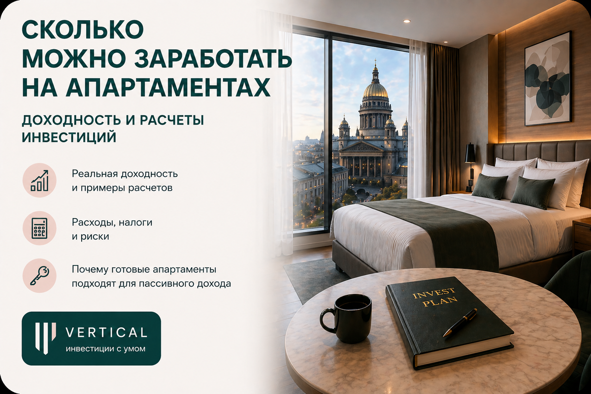 Материалы предоставлены сетью апарт-отелей Vertical