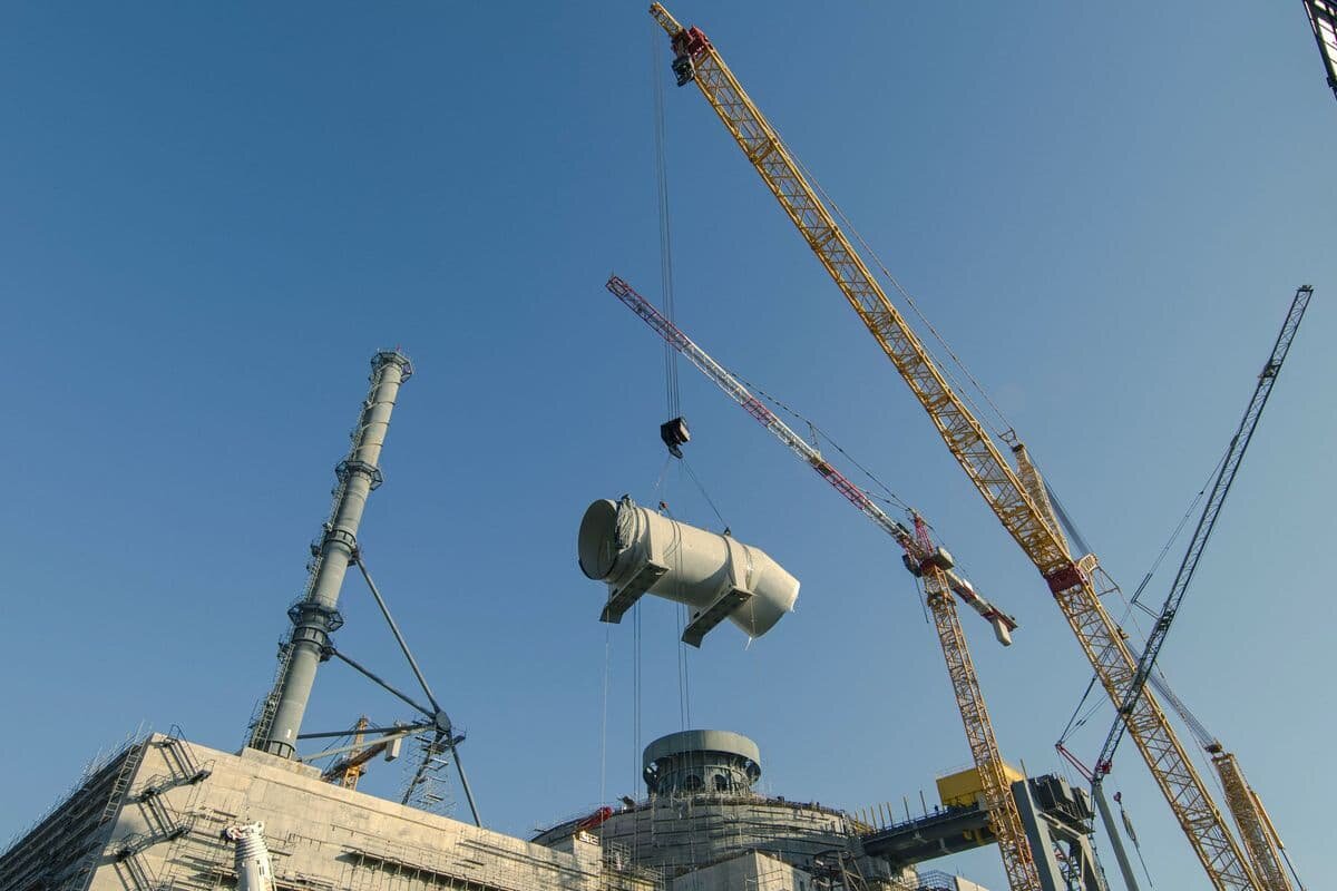    Монтаж оборудования на АЭС «Аккую»