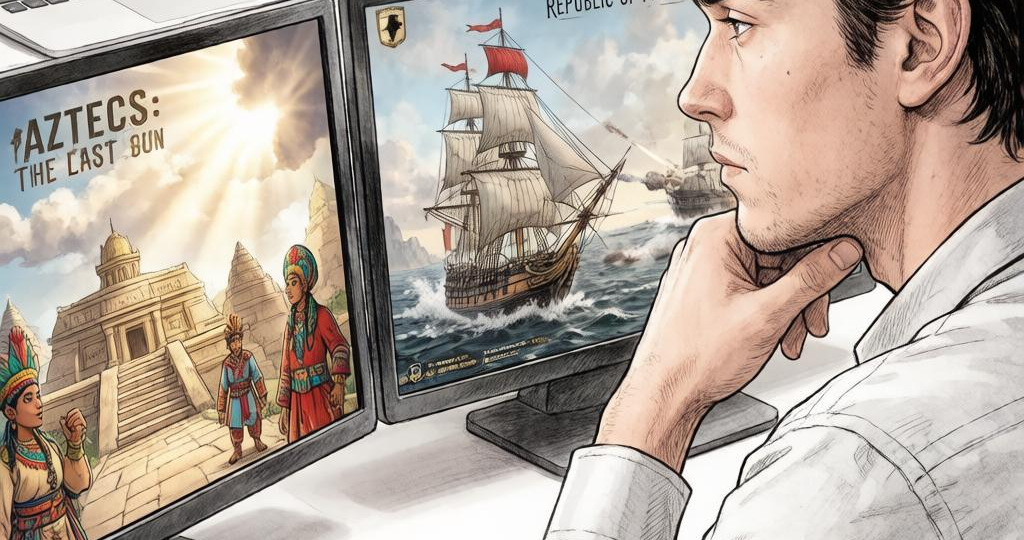 Сравнение игр Aztecs: The Last Sun и Republic of Pirates