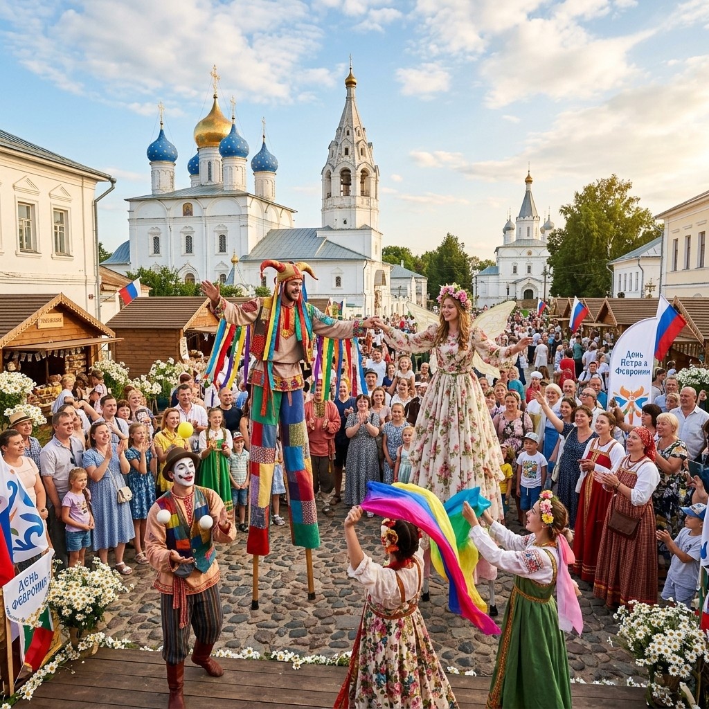 Праздники Мурома 2026 (создано с помощью ИИ)