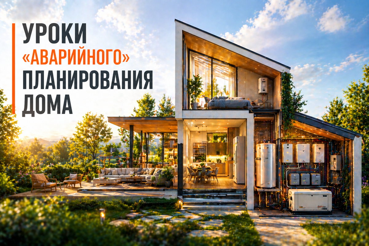 Уроки «аварийного» планирования дома