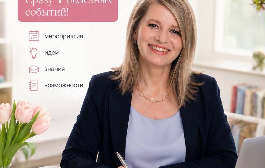 🌷 Внутри расписание мероприятий и подборка идей для вашего исследования
