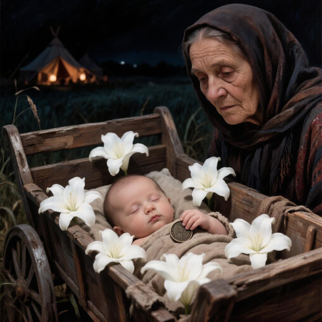 Новорожденный ребенок.