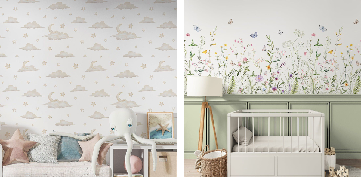 Источник: Noah & Sisi, pinterest.com/pin/799600108887776400/, CostaCover | Peel and Stick Wallpaper & Removable Wall Murals, pinterest.com/pin/182958803607253559/ 