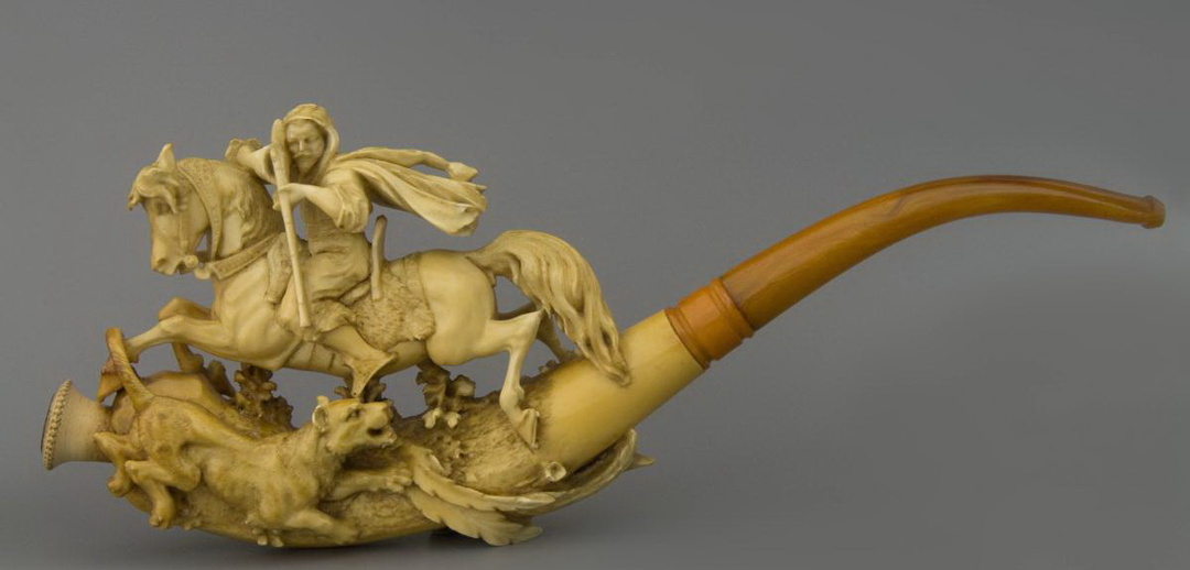 Перевод книги "Tobacco snuff-boxes and pipes". Часть 4: трубки из дерева, "пенки" и фарфора
