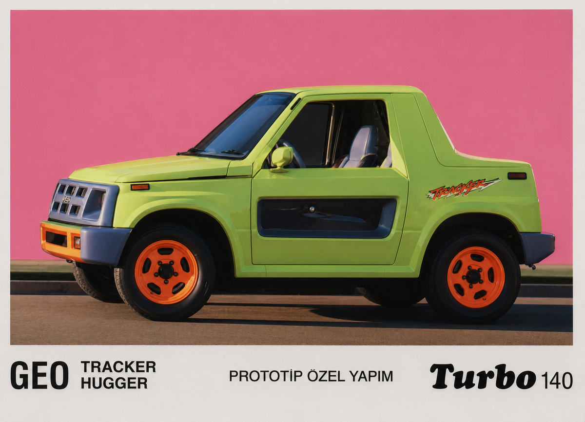 Вкладыш №140 — GEO Tracker Hugger, восстановленное изображение