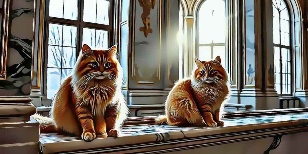 Котики Романовых и другие хранители дворцов...