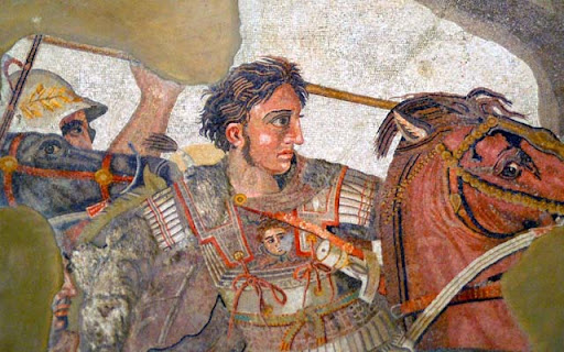 Битва при Иссе. Копия картины Филоксена из Эретрии или Апеллеса
