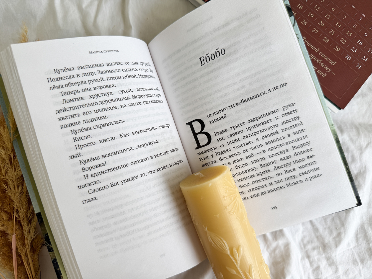 Разворот книги
