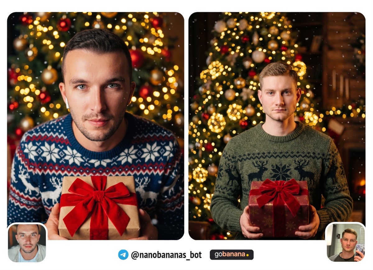 новогоднее фото