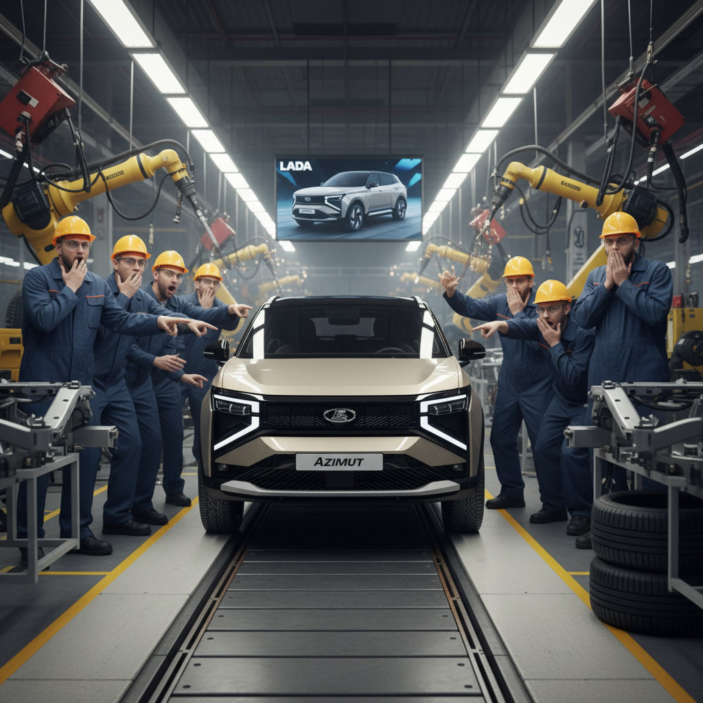 Lada с панорамной крышей. Новинка.