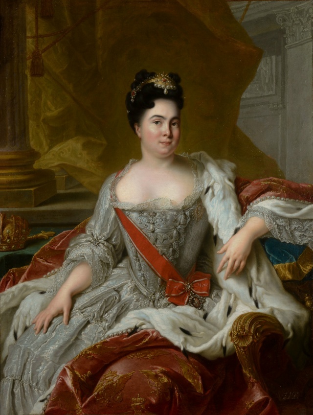 Жан-Марк Натье. Портрет Екатерины I.
Голландия, Гаага, 1717 год. Холст, масло