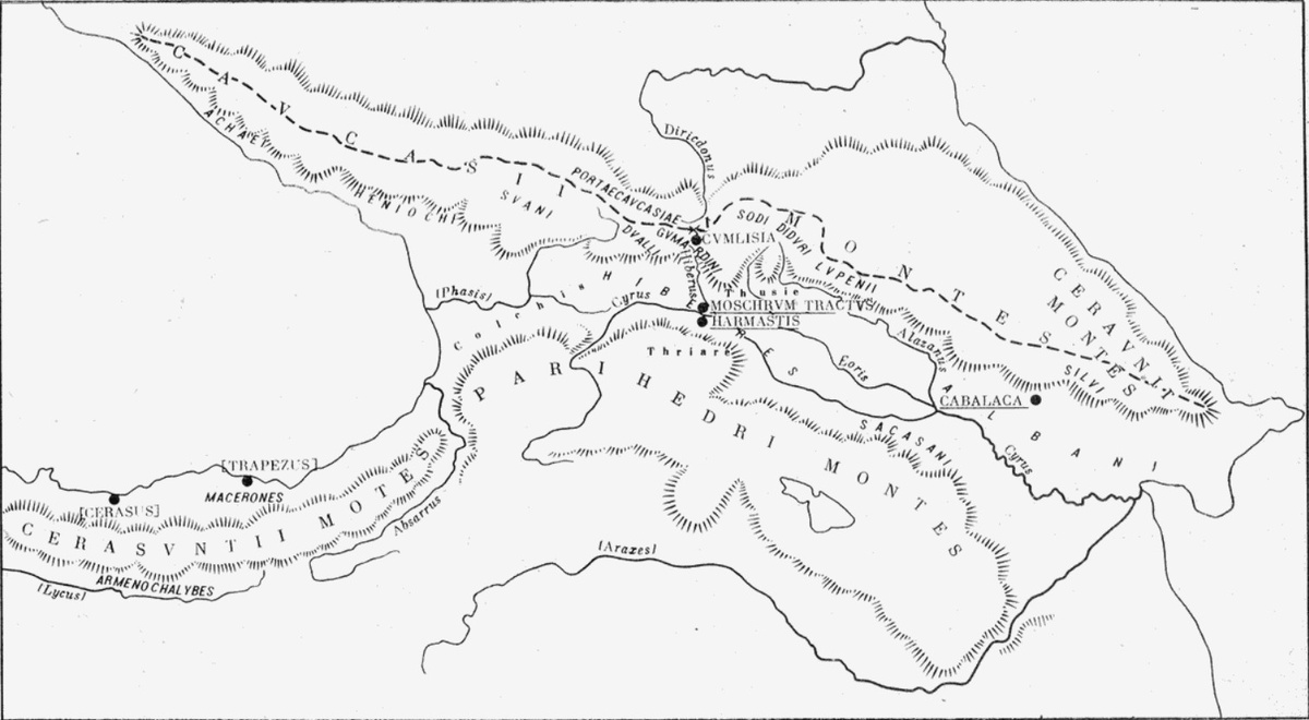 Кабала // Муравьев С.Н. Заметки по политической географии Закавказья. Плиний о населении Кавказа // Вестник древней истории. Вып. №1. 1988. 
