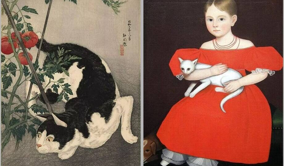 12 картин, которые доказывают, что кошки во все времена были музами
