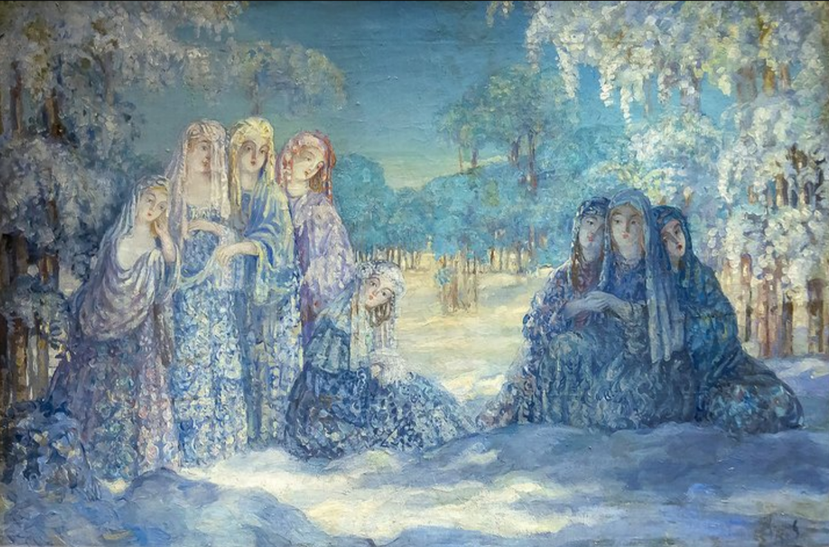 Анатолий Арапов. Северная песнь. 1908