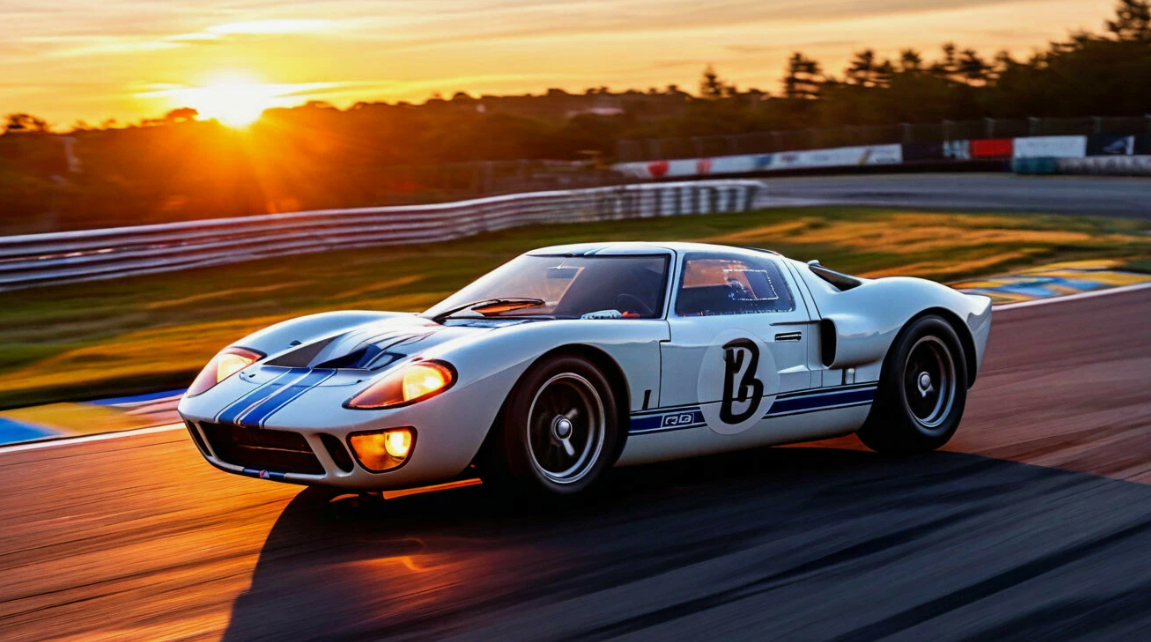 фото Ford GT40 на трассе