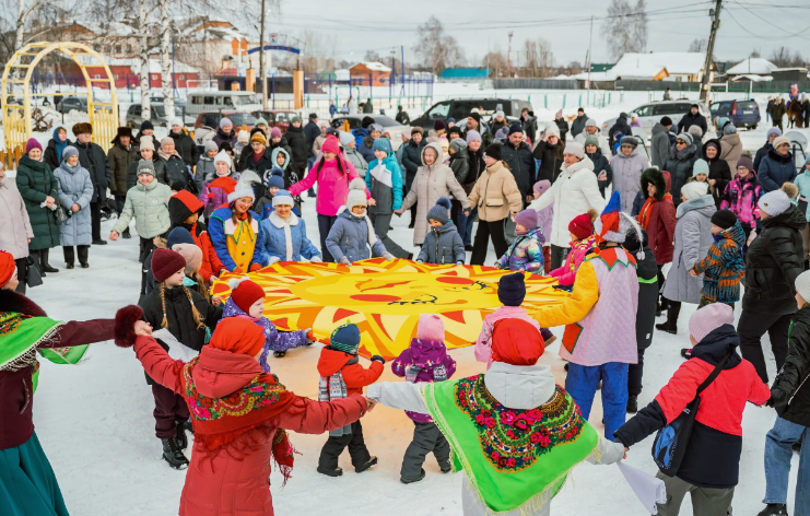 Масленичные гуляния.