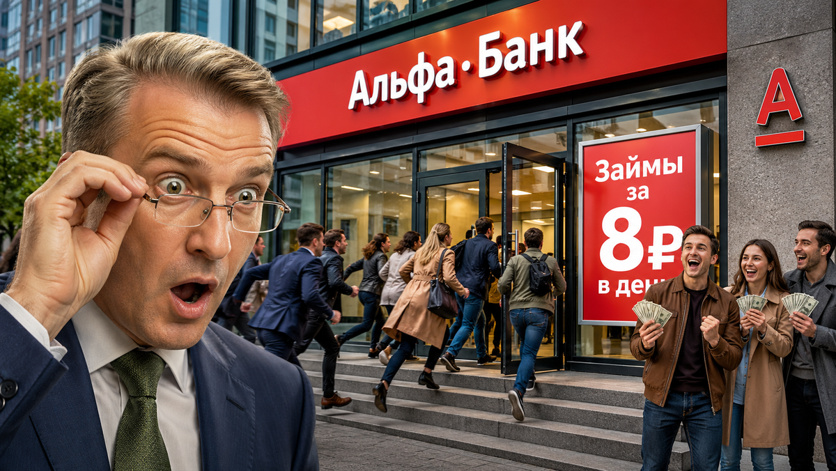 «Альфа-Банк» начал выдавать займы за 8 рублей в день: выгода или ловушка?