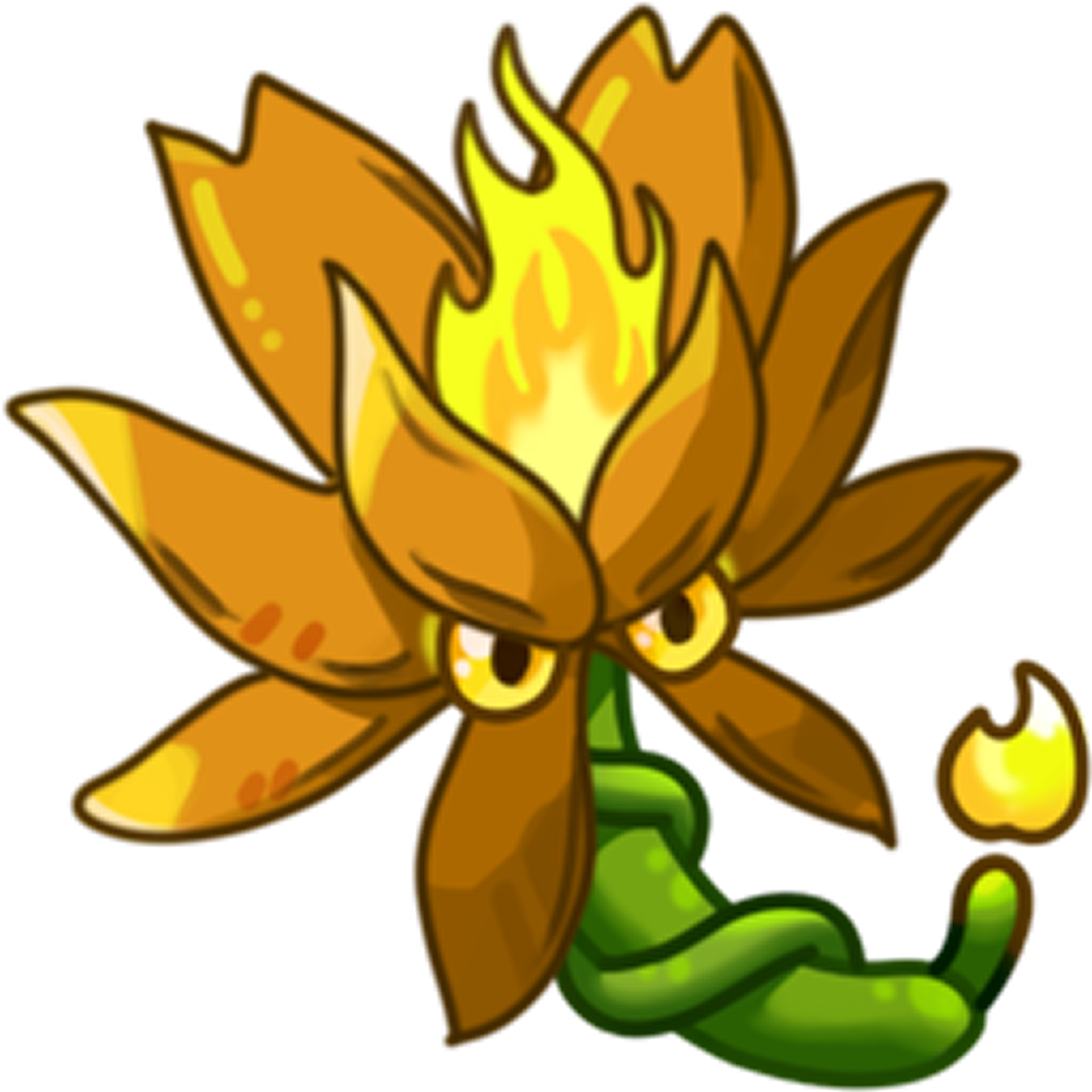 Иконка игры PvZ Fusion. На ней изображено одно из растений добавленных в PvZ Fusion (НЕ ГИБРИД, РАСТЕНИЕ)