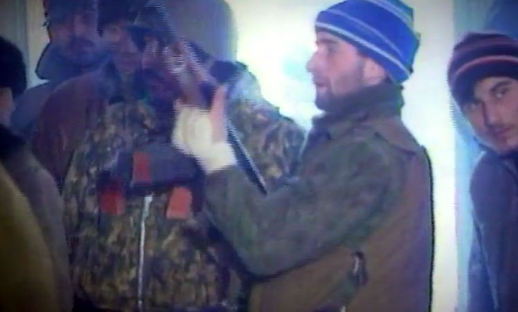 Исламистские боевики в грозном, 1995 г.