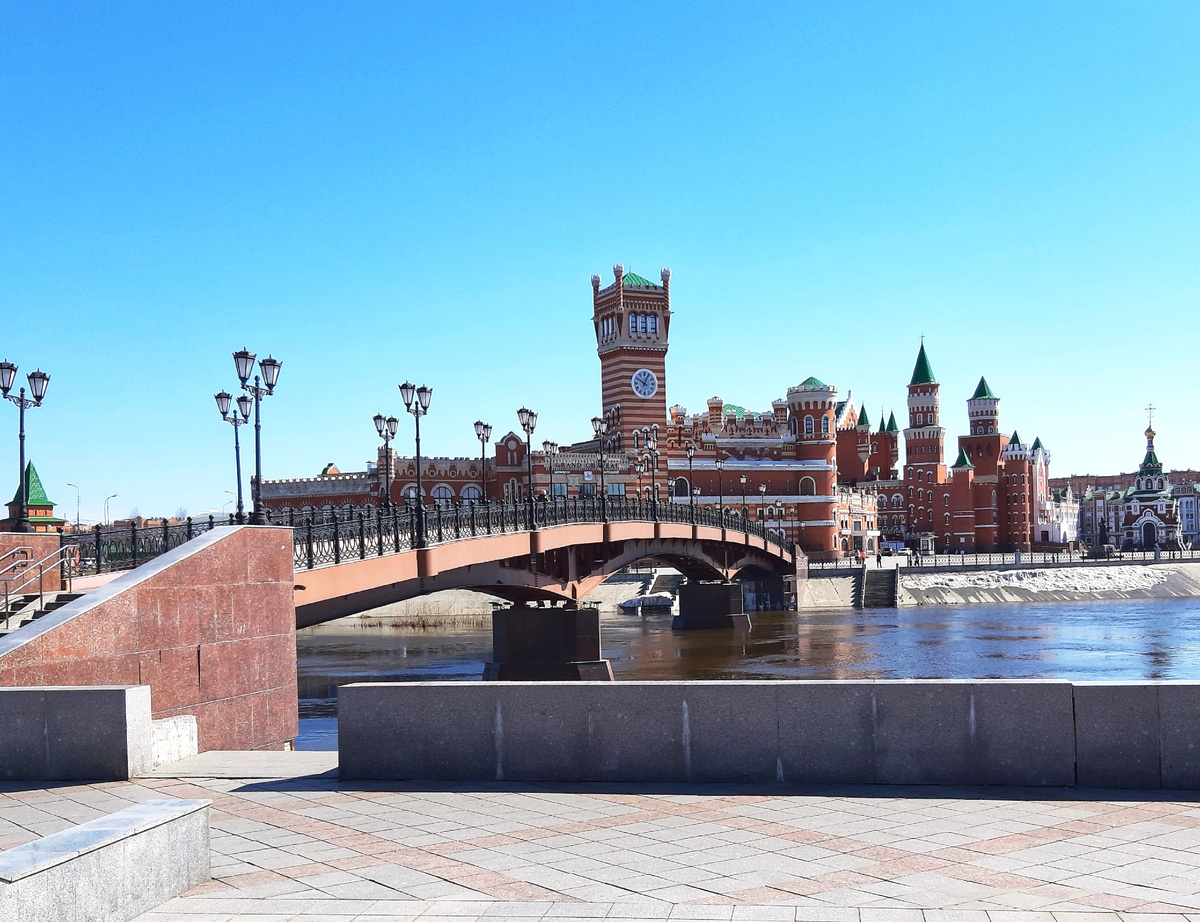 Воскресенский мост. г. Йошкар-Ола.