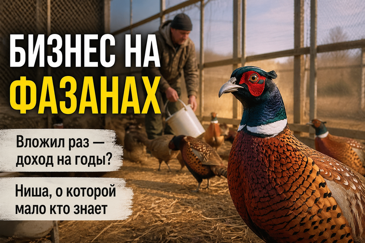 Разведение фазанов