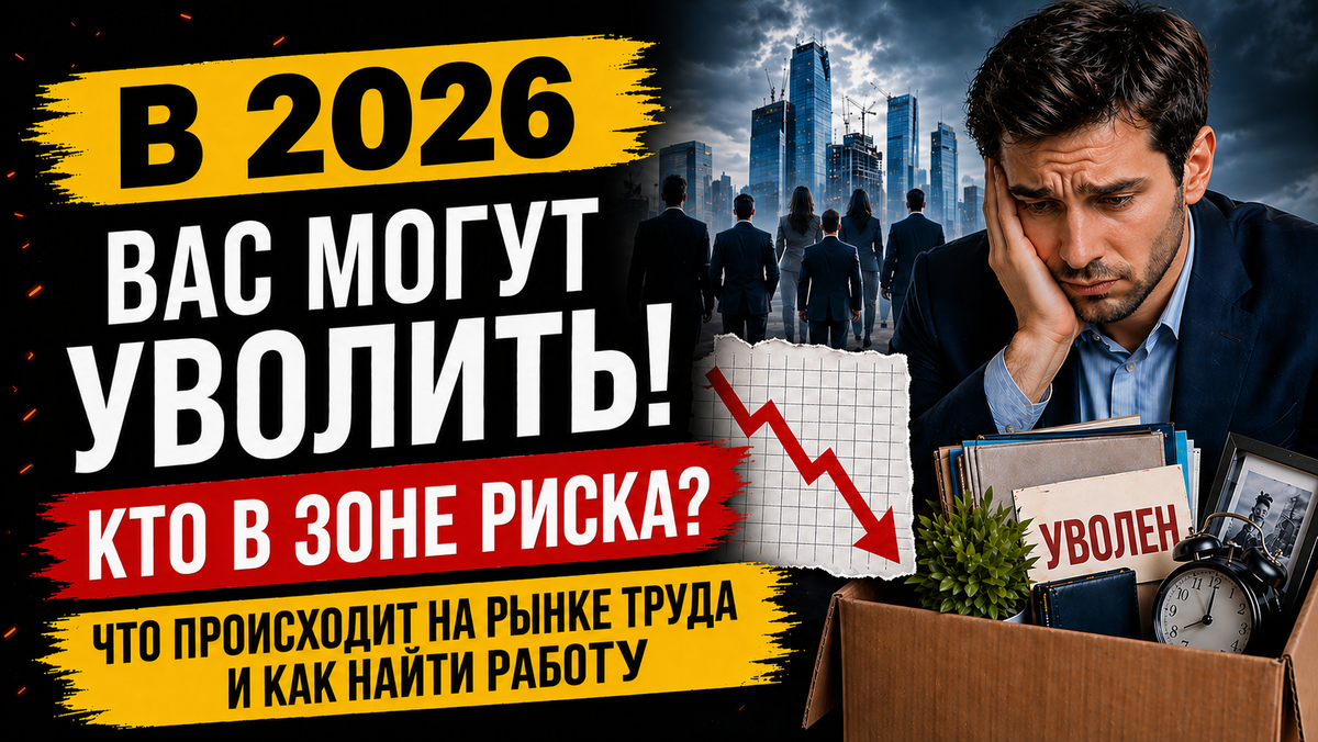 Безработица в России в 2026: кого сократят первым и где искать работу уже сейчас?