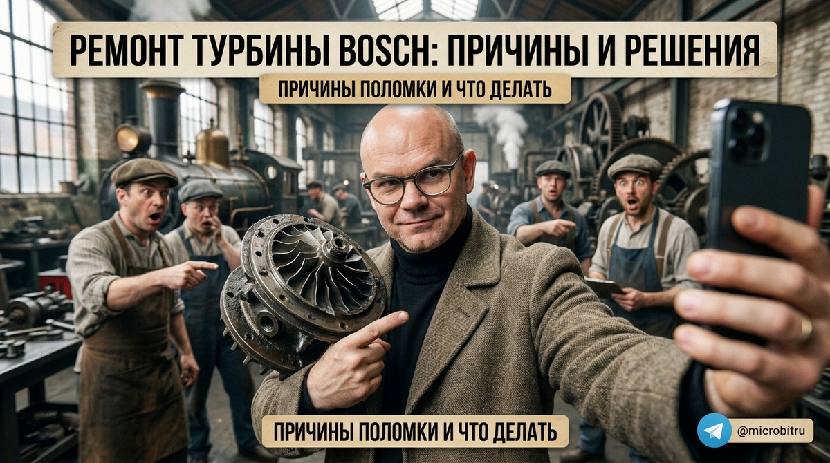    Ремонт турбины Bosch Serie 6: советы и причины поломки. as7