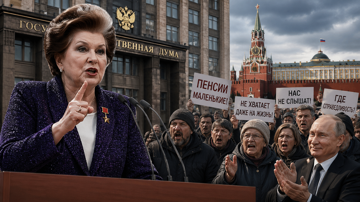 «Надо было думать заранее»: слова Терешковой о пенсиях вызвали волну критики
