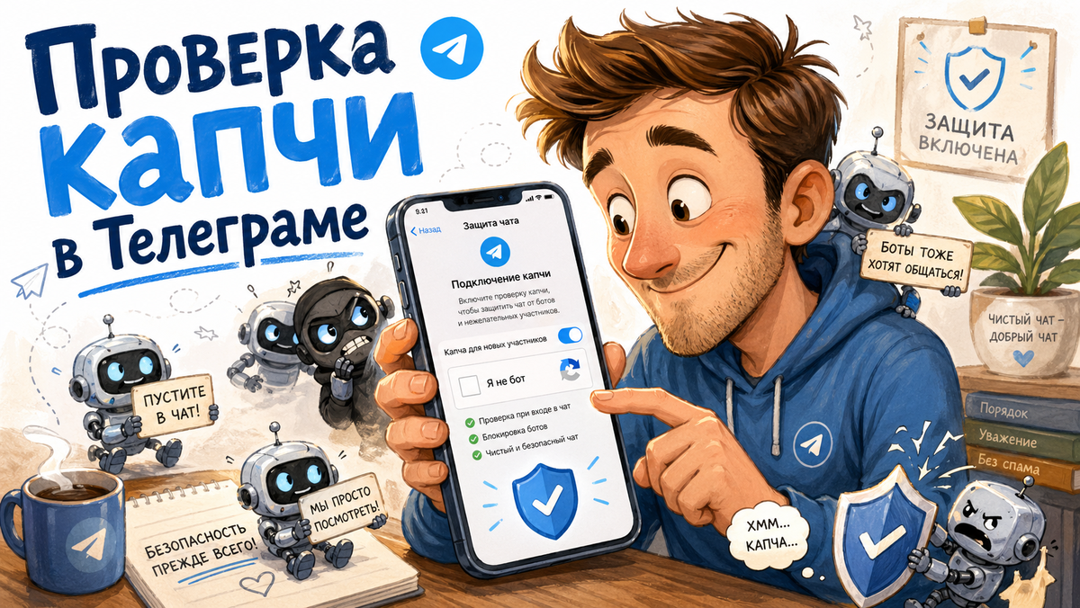 Капча Telegram
